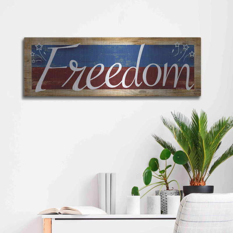 «Freedom» par Ed Wargo, H 12 po x l 36 po
