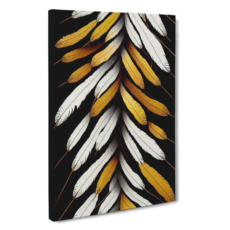 Exceptional Feathers - Wrapped Canvas, 50cm H x 35cm W x 3cm D
