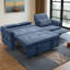 Canapé-lit convertible moderne 2-en-1 et fauteuil inclinable avec ports USB-1993795893