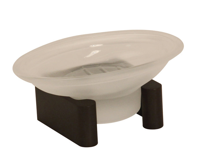 Luna Soap Dish, Bronze