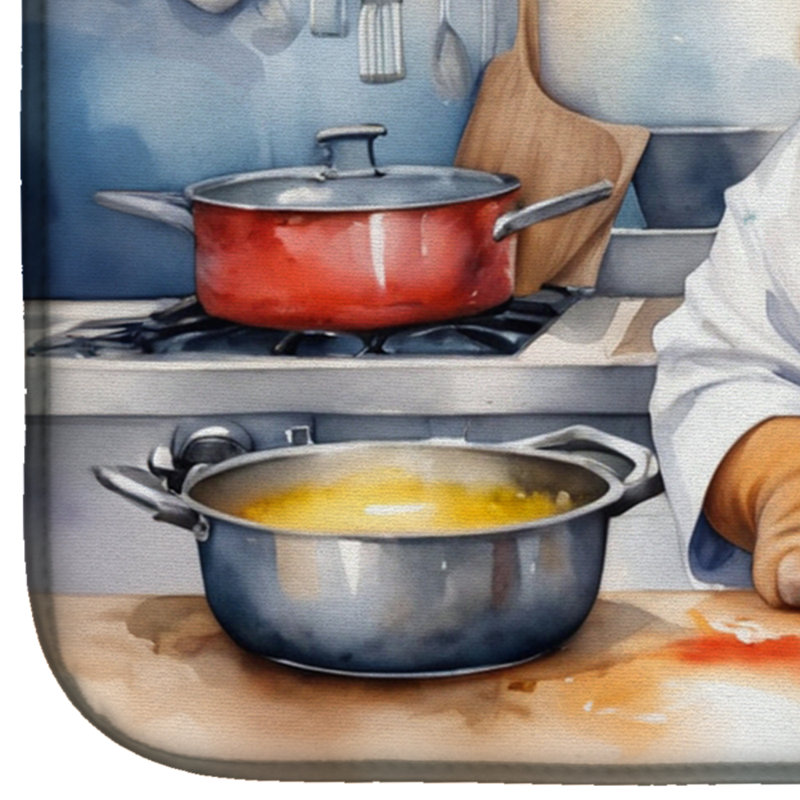 Tapis de vaisselle Shar Pei The Chef