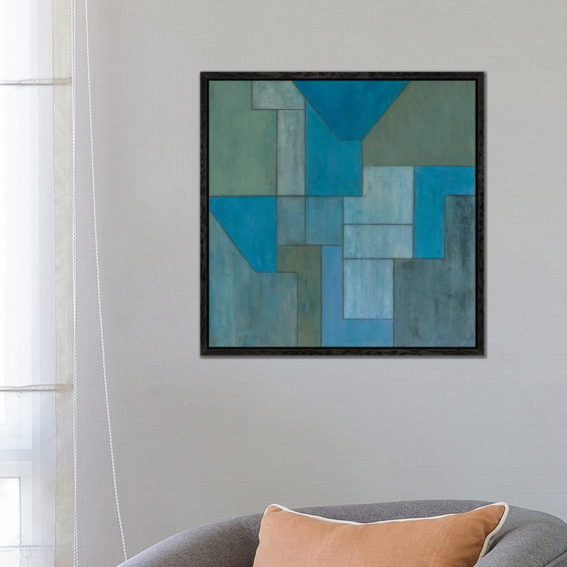 Incognito by Stephen Cimini - Painting Print on Canvas, 66.04 cm H x 66.04 cm W, Black Framed