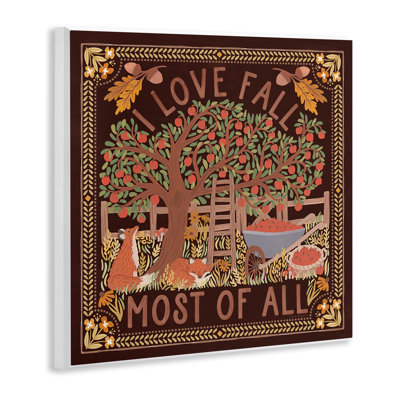«Love Fall on Brown» par Laura Marshall