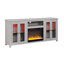 Console 70 po avec foyer Emerson-359089804