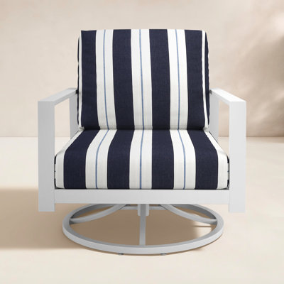 Townsend Sunbrella® Swivel Patio Lounge Chair