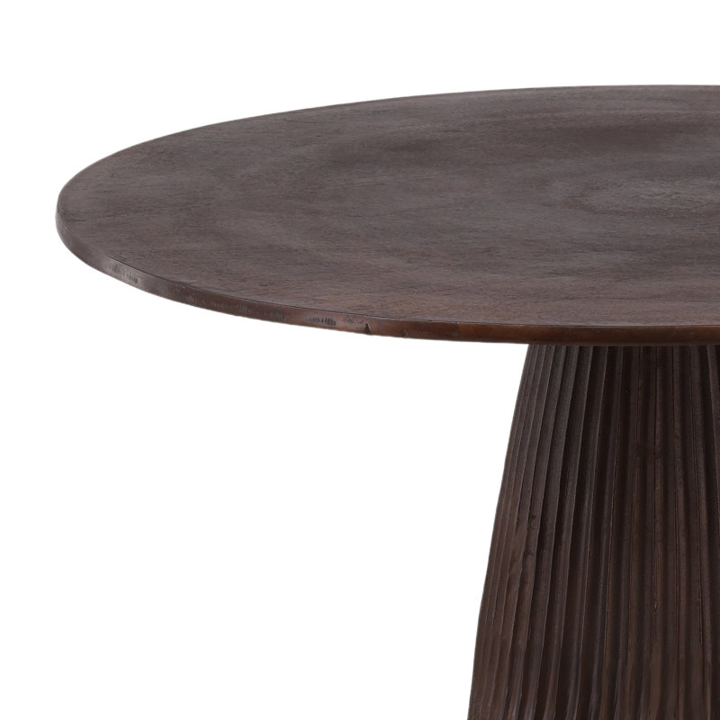Table de salle à manger à piédestal de 34,75 po Erkin