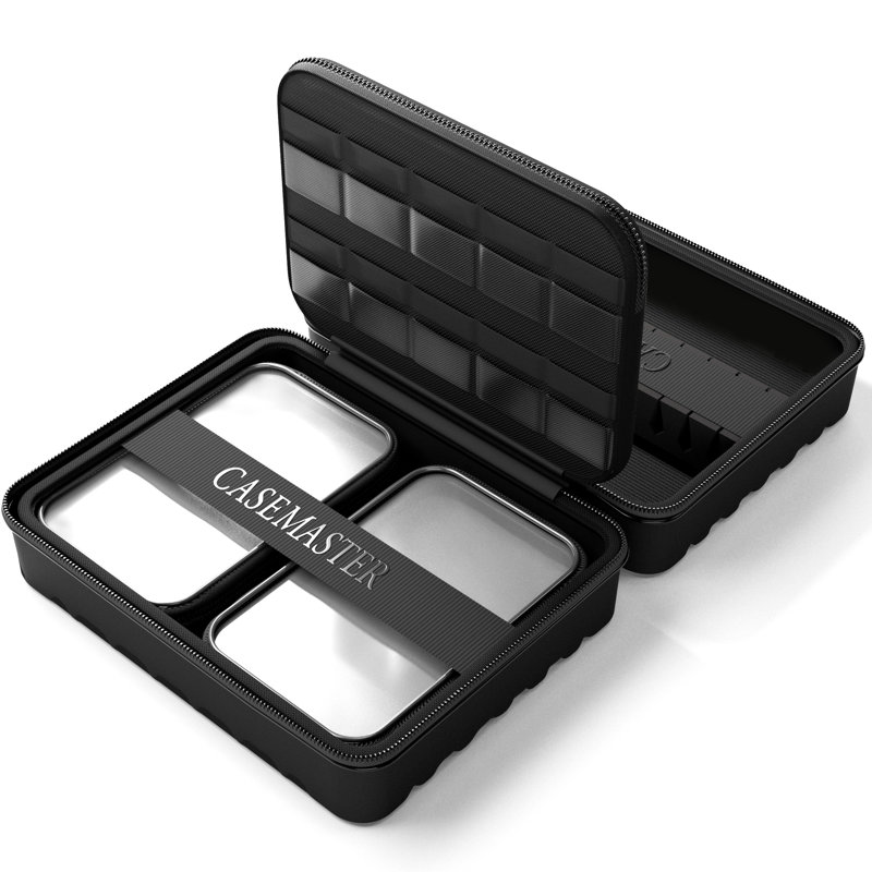 Étui à fléchettes Casemaster Maxx 4 - noir, Noir