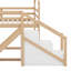 Lit mezzanine ou superposé avec glissade et escalier House-278990625