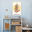 Golden Mandala Yoga Peaceful Abstract Contemporary Wall Art Print by Olga Galeeva - Wrapped Canvas Print-473756520