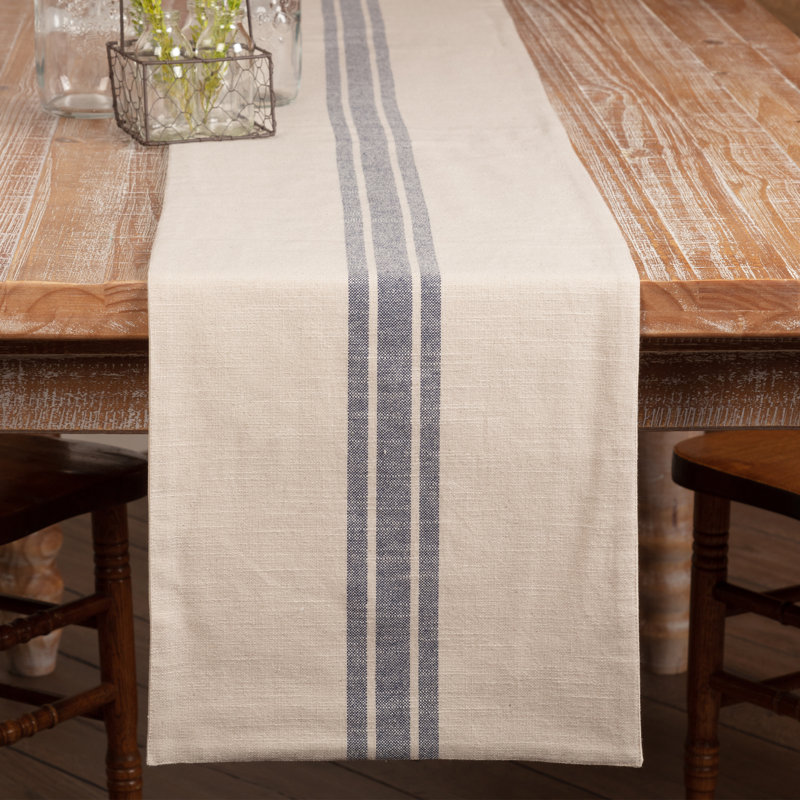 Market Place Blue Runner 36Lx13W, Blue, Runner 36" L x 13" W