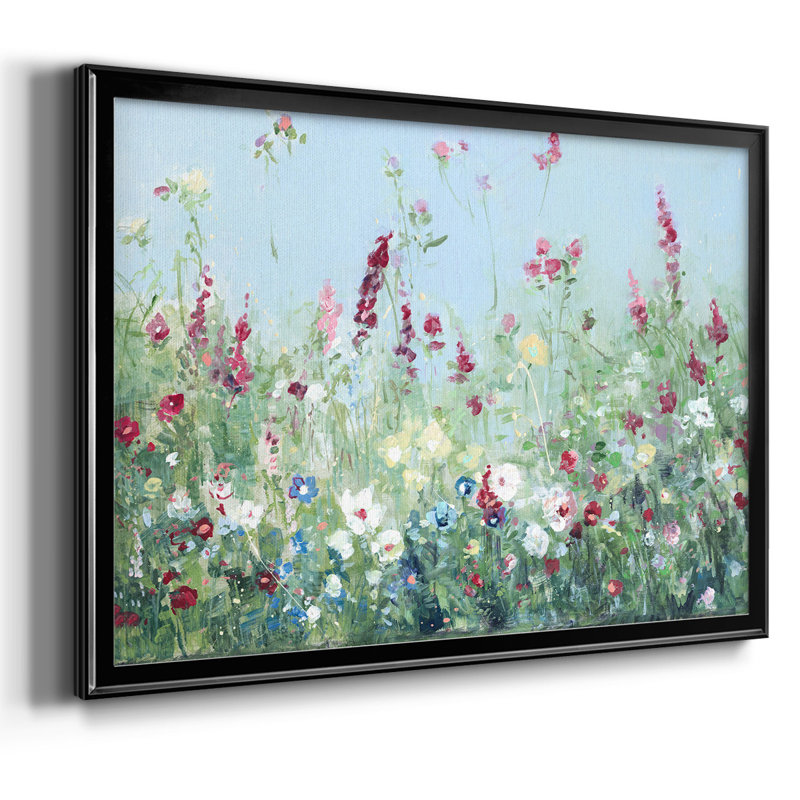 Sweet Summer Meadow, reproduction d'art sur toile, Noir, H 14 po x l 20 po x P 1,5 po