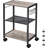 Printer Stand, 3-Tier Mobile Printer Cart Under Desk With Storage Rack, Ventilated, Industrial Rolling Printer Table With Wheels, Sturdy Little Table For Home, Office-1930720595