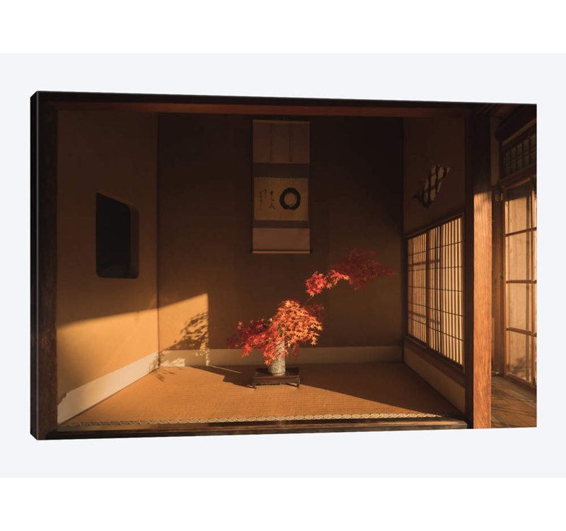 «Autumn in Japon XXIX», impression sur toile, H 12 po x l 18 po x P 1,5 po, Pas de tapis, Toile tendue