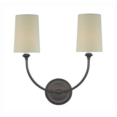 Mikrut 2-Light Wall Armed Sconce