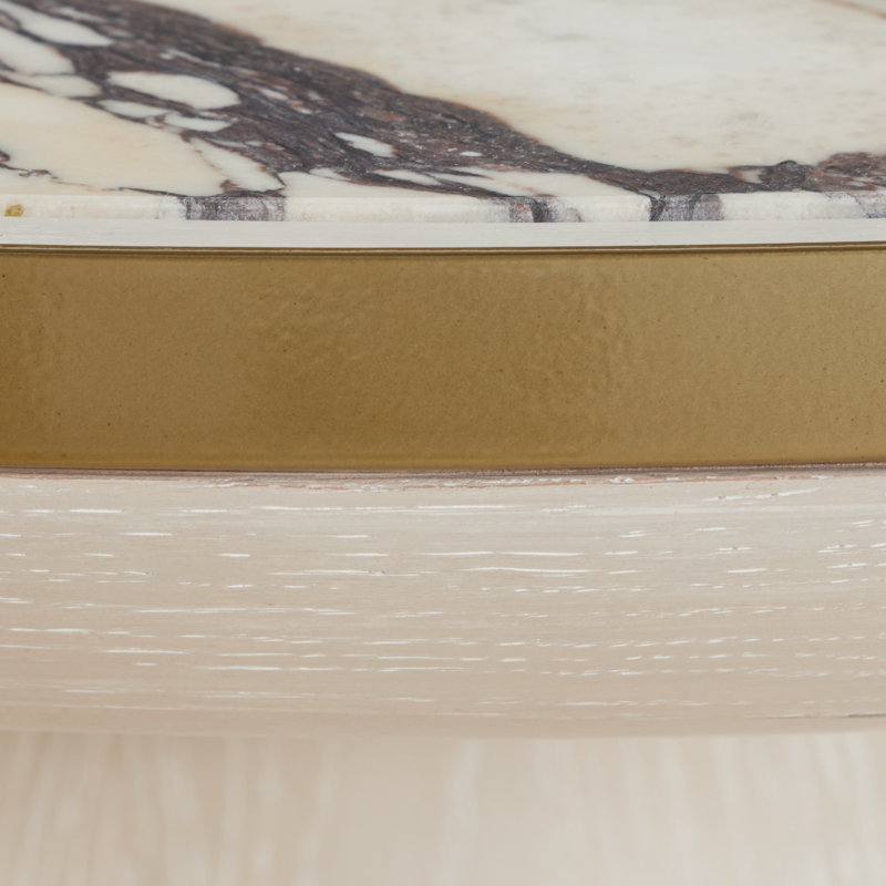 Cain Coffee Table - White