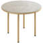 Round Glass Outdoor Coffee Table - 60 cm W 60 cm D