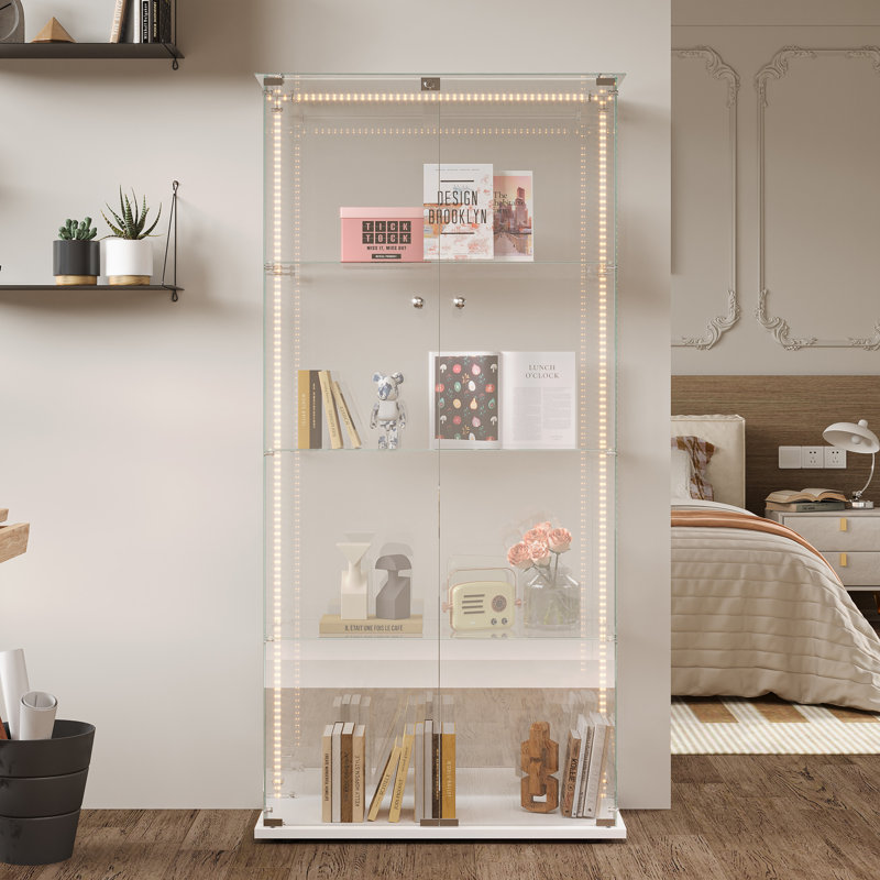 Display Cabinet, White