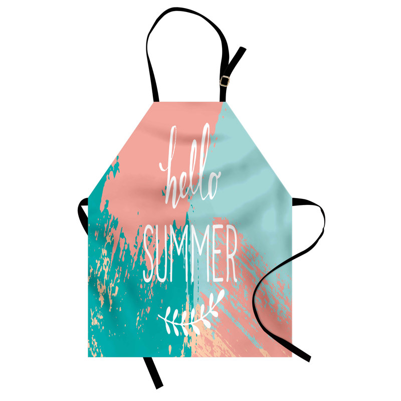 No Pattern Bib Apron