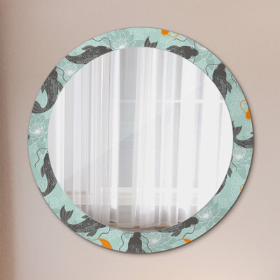 Huldar Glass Flat Wall Mirror