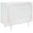 Stylish Ethier 31.8'' Solid Wood Nightstand – 3 Drawer Chest with Mid-Century Modern Tapered Legs-220406925