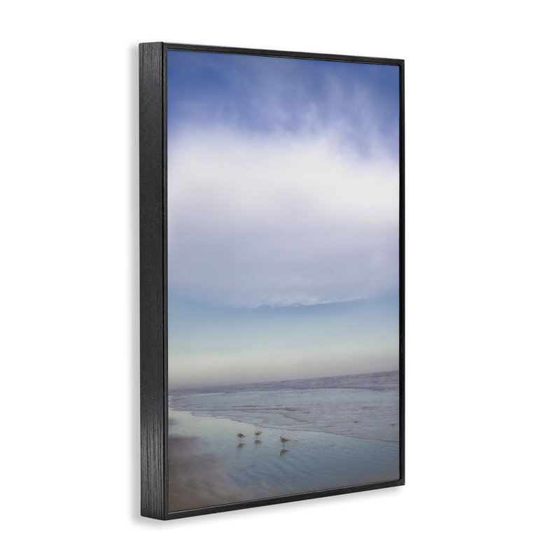 Contours de la giclée profonde, design par Karin Connolly, H 18 po x l 12 po, Giclée encadrée noir minuit