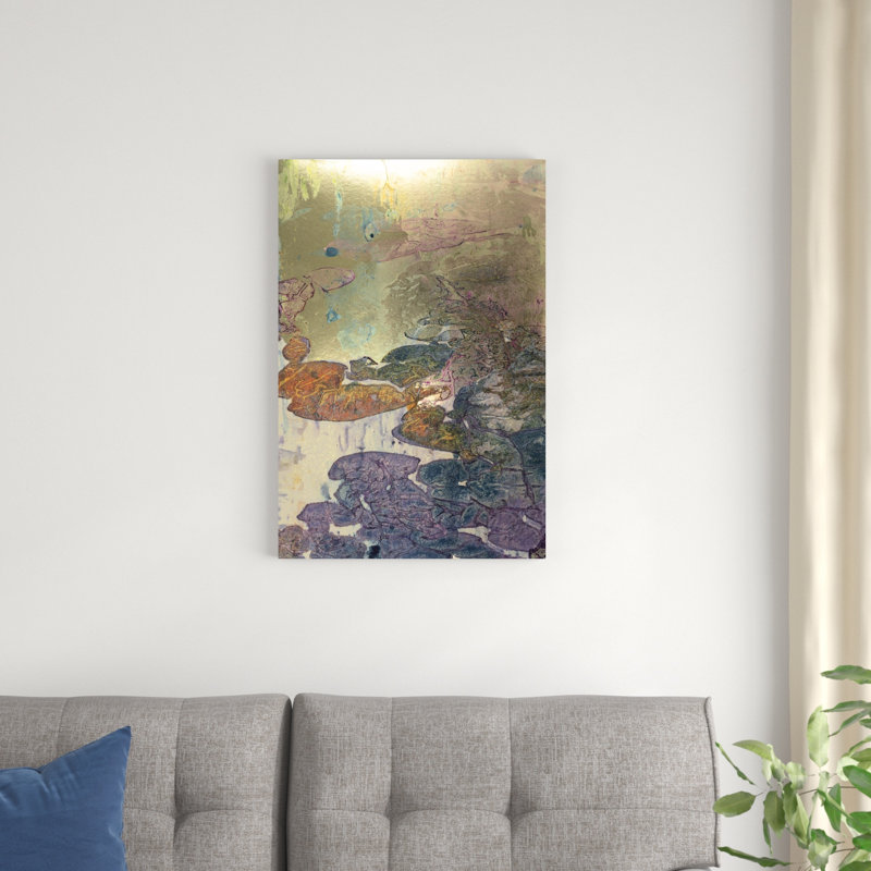 Paysage de Monet III, H 30 po x l 20 po
