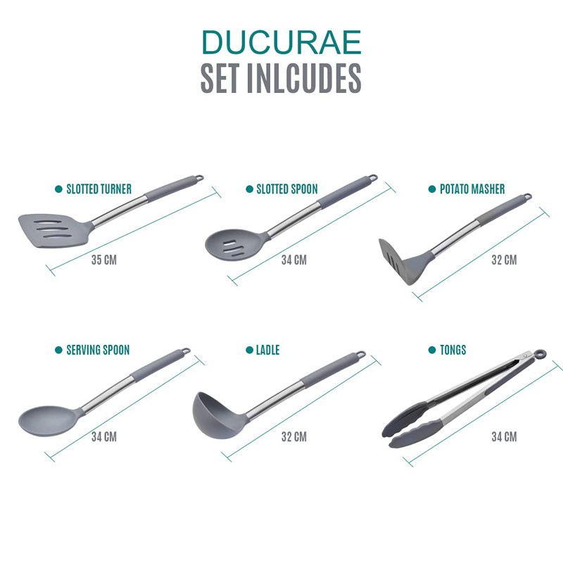 Belfry Kitchen Benitez 6 Utensil Set