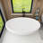 67“ Freestanding Soaking Solid Surface Bathtub