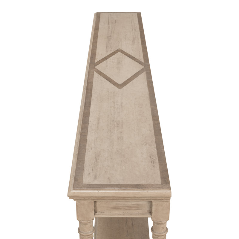 Equestrian 80'' W Solid Wood Console Table