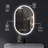 Woodcroft Brighten Your Bathroom with our Smart LED Bluetooth Oval Mirror