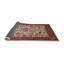 Tapis brun/noir/crème traditionnel-322844537