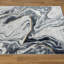 Tapis abstrait rectangulaire en polypropylène tissé à la machine Hannafius-16204630