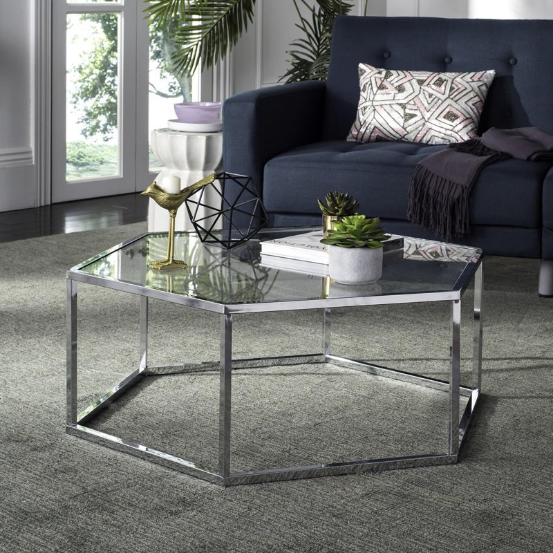 Havant Tempered Glass Top Coffee Table