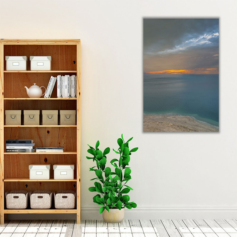 Mer morte II - reproduction d'art sur toile, H 60 po x l 40 po