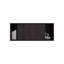 Armoire de rangement murale en noyer teint-1496555347