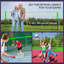Ensemble de badminton portatif, filet de badminton de pickleball