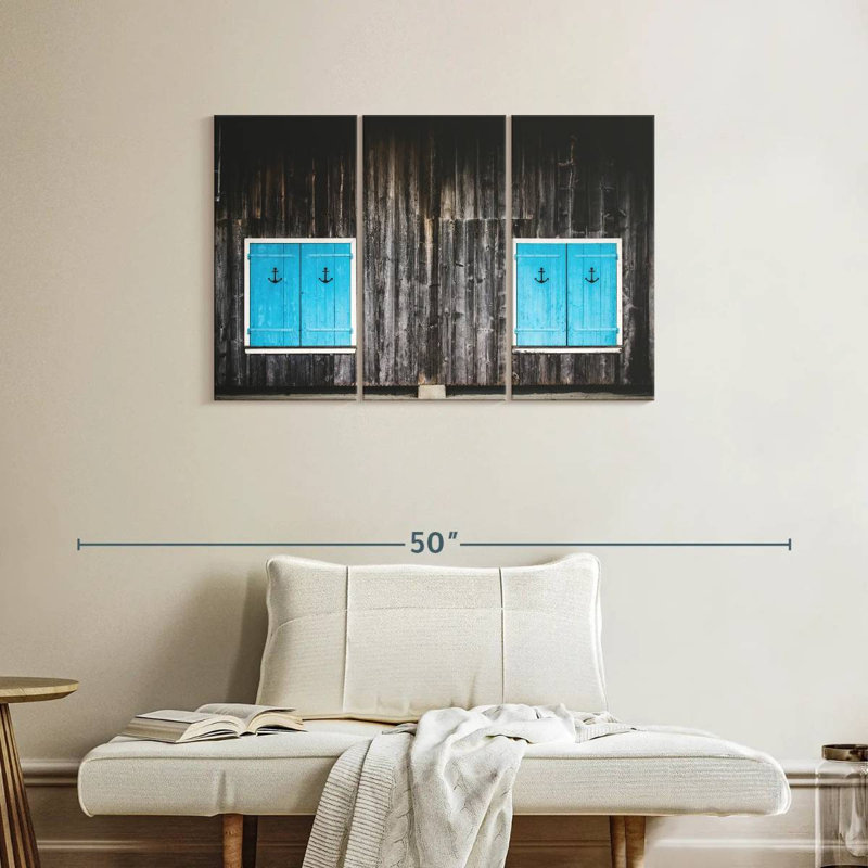 Lilie Nautical Windows, 24" H x 38" W