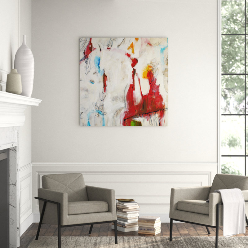 Numbers Game Print by Chelsea Art Studio, 48" H x 48" W x 1.5" D, Plexi
