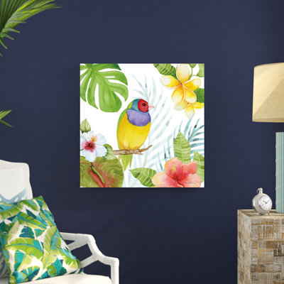 «Treasures of the Tropics V» par Kathleen Parr McKenna, reproduction d'art sur toile tendue