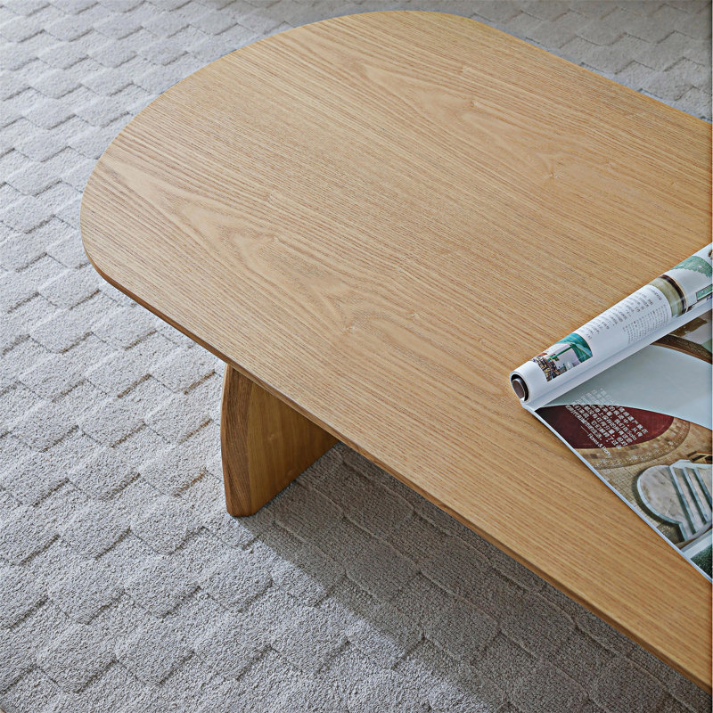 Table basse en bois, Bois naturel, Bois naturel