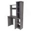 Writintg Desk, Two Superior Shelves, Five Cubbies -Smokey Oak