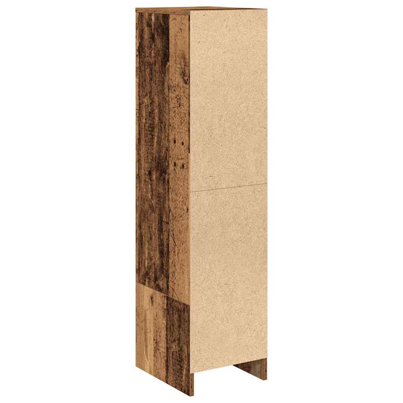 Highboard 29.5X34x119.5 Cm Engineered Wood, Old Wood