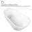 60" x 31" Freestanding Soaking Acrylic Bathtub