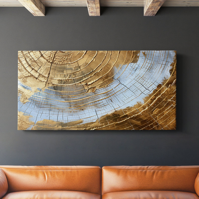 Série abstraite, toile tendue 1 # C-Gallery, H 20 po x l 40 po