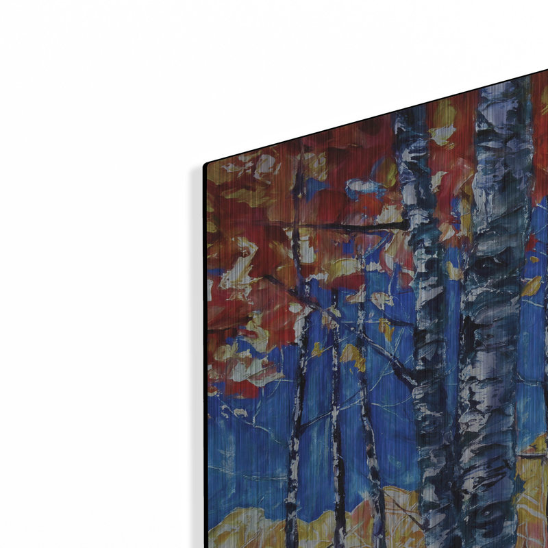 «Aspen Trees Autumn Canopy» par Lena Owens, H 24 po x l 36 po