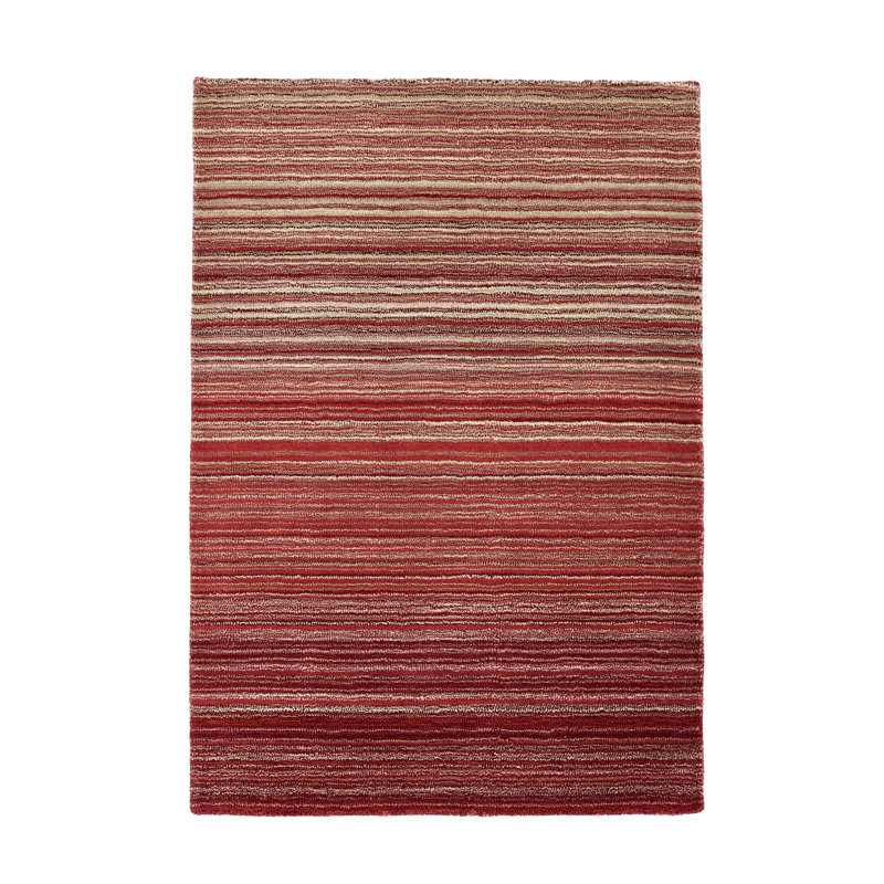 Fine Handwoven Red Rug, Rectangle 80 x 150cm