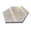 Carreau de marbre hexagonal, marbre gris de Carrare, marbre naturel, pour mur et plancher, carreau de marbre poli, pierre naturelle, 1 boîte de 12 pièces
