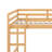 Bunk Bed with APP-Controlled 7-Color LED Lights, USB Ports, Shelves and 2  Drawers-1811547222