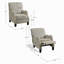 Fauteuil inclinable par pression