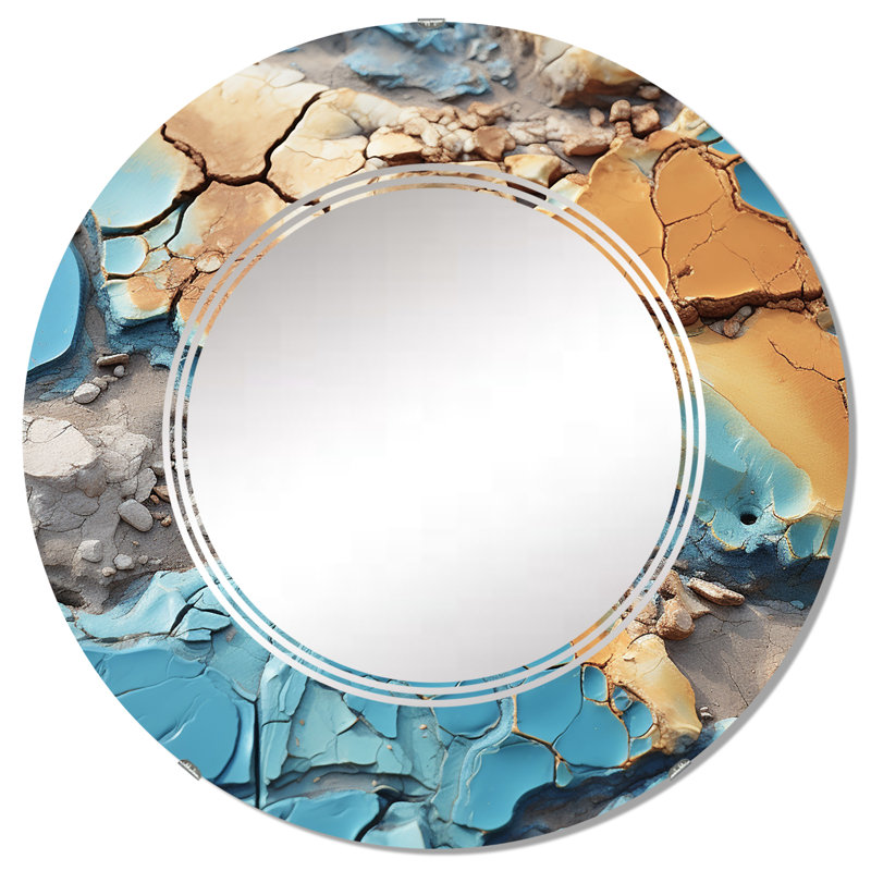 Miroir mural Ziannah, 32 po x 32 po